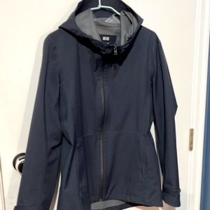 UNIQLO-Navy rain jacket/light jacket